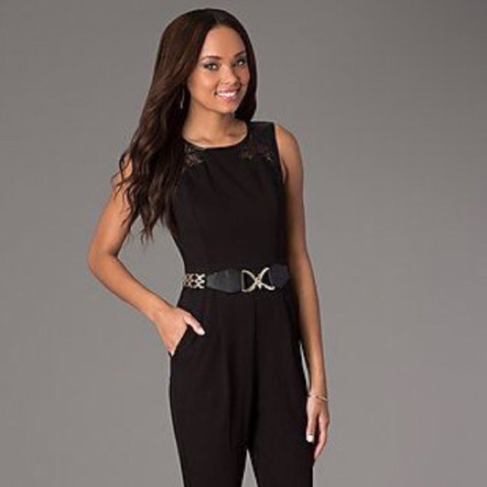 Black jumpsuit